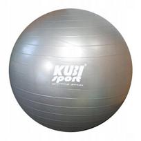 Gimnastikos kamuolys Zipro Kubisport, 75 cm, pilkas