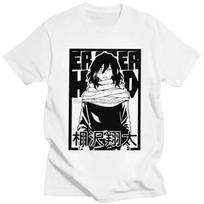 Vyriški Manga Anime marškinėliai Boku No Hero Academia T marškinėliai Trumpomis rankovėmis Medvilniniai marškinėliai Su spaudiniu Aizawa Shota T marškinėliai Viršutiniai drabužiai Dovana XXXXL balta