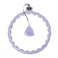 Masažinis lankas su papildomu svoriu HMS HHM14, 50-113 cm, violetinis