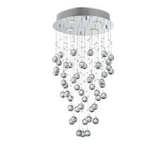 LUXERA 62411 - Tvirtinamas krištolinis sietynas NORR 4xGU10/50W/230V