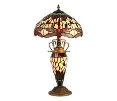 Prezent 1710 - Stalinis šviestuvas TIFFANY 2xE27/60W + 1xE14/7W/230V