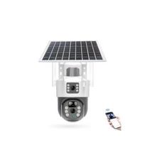 Lauko IP WiFi stebėjimo kamera su 4G SOLAR 8.0MP kamera ir saulės baterija
