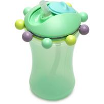 Melii Abacus Straw Sippy Cup puodelis su šiaudeliu Mint 340 ml