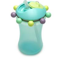 Melii Abacus Straw Sippy Cup puodelis su šiaudeliu Blue 340 ml