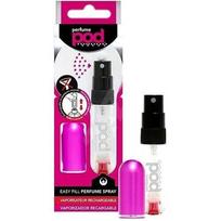 Daugkartinis užpildomas buteliukas su purškikliu Travalo Perfume Pod Pure Essentials Hot Pink, 5 ml