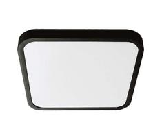LED lubinis vonios šviestuvas LED/18W/230V 4000K IP44 25x25 cm juoda