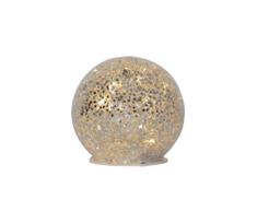 Eglo 411345 - LED kalėdinė dekoracija STAR FALL 10xLED/2xAA diametras 10 cm sidabras