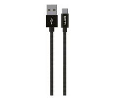 Winner Group - USB laidas USB-C / USB-A 60W 50cm juoda