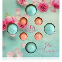 Spa Moments Rose Kisses šnypštieji vonios burbulai