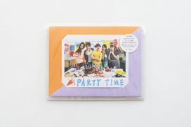 Atvirlaiškis instax WIDE oranžinis/violetinis