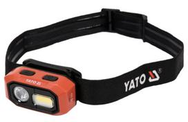Prožektorius nešiojamas ant galvos Yato YT-08592; 3,7 V; 1x1,4 Ah akum.