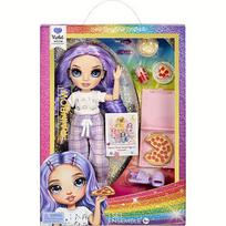 MGA Entertainment Rainbow High Junior High PJ Party - Violet (Purple), Doll 503705-EUC
