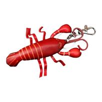 Handmade Cowhide Lobster Key Holder With Soft Touch And Natural Color Perfect For Personalized Accessories Lovers