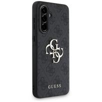 GUESS dėklas skirtas Samsung Galaxy A36 GUHCSA364GMGGR (4G PU Big Logo) juodos spalvos