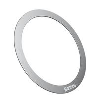BASEUS universal round plate compatible with MagSafe PCCH000012 2 pcs silver