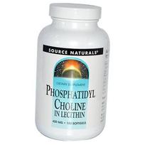 Phosphatidyl Choline in Lecithin, Source Naturals 180 gelcaps (72355014) 180softgels