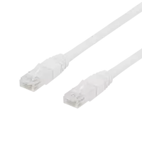 Tinklo kabelis DELTACO U/UTP Cat6, 2m, baltas / TP-62V-K / 00210009