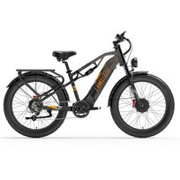 LANKELEISI MG800 Max 2000W dvigubas variklis elektrinis dviratis