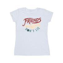 Netflix Womens/Ladies Stranger Things Friends DonÂ´t Lie Hands Cotton T-Shirt L balta
