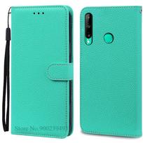P40 Lite e dėklas Huawei P40 Lite E dėklui Piniginė Odinis atverčiamas dėklas Huawei P40 Lite E telefonui Dėklas Knyga Coque Fundas Huawei P40 Lite E dangaus mėlyna spalva