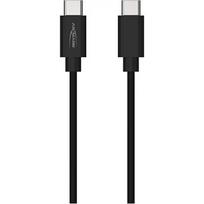 Ansmann USB 3.2 Gen 1 cable, USB-C plug > USB-C plug (black, 2 meters, charging with up to 60 watts) 1700-0122