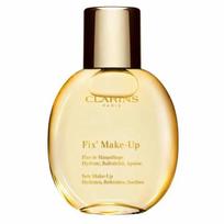 Clarins Fix' Make Up Golden Radiance Collection purškiamas makiažo fiksatorius, 50 ml