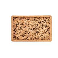 Padėklas iš kamštinio pluošto 14.5x22.5 cm Querco – ZicZac