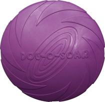 PET-NOVA Gumos diskas PET-NOVA RUB-DISC- VIOLEC- 22CM frisbee purpurinis 22 cm aromato vanilė