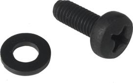 Caymon varžtų komplektas M6 x 16 mm DIN7985 + poveržlės 100 vnt. (KS600)