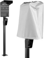 Maclean MCE456 EV PEHV Car Charger Stand Station Outdoor Steel 15kg Garage Driveway
