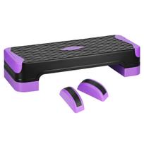 Aerobikos pakyla HMS AS008M, 67.5 cm, juoda/violetinė