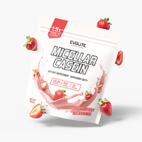 Evolite Micellar Casein 1000 g. - Strawberry milkshake skonis