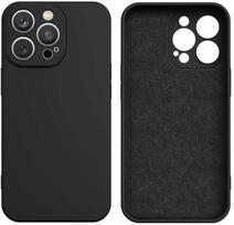 Hurtel Silikoninis dėklas skirtas Samsung Galaxy A16 5G – juodos spalvos