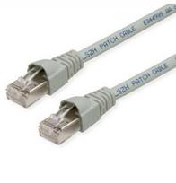 Telegärtner TELEGÄRTNER RJ45 tinklo kabelis S/FTP, Cat.6A, LSZH, pilkas, 4 m