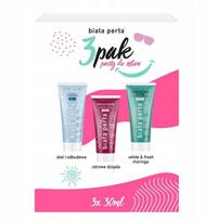 Biaa Pera 3 dantų pastos pakuotė, 3 x 30 ml