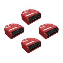 Shelly 1PM Gen3 – 1 kanalo įleidžiama relė/valdiklis – WiFi/Bluetooth su energijos matavimu – Android/iOS programėlė – 4 vnt.