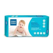 Mee Mee Premium pralaidūs kūdikių sauskelnės su drėgmės indikatoriumi (Mažas - 22 vnt.)
