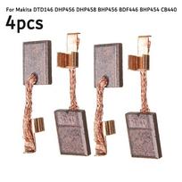 4 vnt. anglies šepetėlių DTD146 DHP456 DHP458 BHP456 BDF446 BHP454 CB440 4pcs
