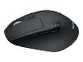 Logitech M720 Triathlon Belaidė pelė RF Wireless + Bluetooth, 1000 DPI, Juoda
