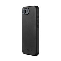 Mujjo Leather Case for iPhone 16e - Black