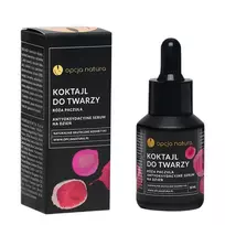 OPTION NATURE_Facial Cocktail, antioksidacinis dieninis serumas su rožėmis ir pačiuliais 30ml