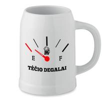 Keramikinis bokalas "Tėčio degalai"