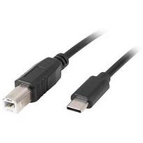 Lanberg USB-C to USB-B Cable M/M, 3 m, Black CA-USBA-13CC-0030-BK