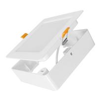 LED panelė kvadratinė, universali 9W