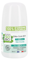 SO BIO ETIC 24H su ekologiška mėta ir alaviju dezodorantas, 50 ml