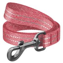 WAUDOG Re-cotton pavadėlis iš perdirbtos medvilnės, su atšvaitais, Plotis 20 mm, ilgis 200 cm