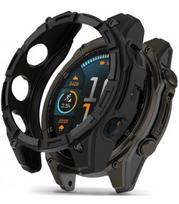 Juodas dėklas Garmin Fenix 8 (51 mm) laikrodžiui "Tech-Protect Defense Air"