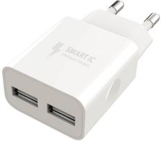 Winner Group - Įkrovimo adapteris 2xUSB-A 12W balta