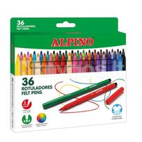 Flomasteriai ALPINO 36sp