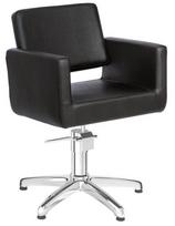 W Beauty kirpyklos kėdė juoda Chic E, 45-59cm